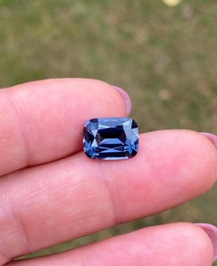 Spinel Violet 4.80Ct natural gemstone, 11.38x8.73x5.87mm, Tanzania, certified