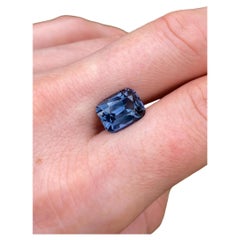 Spinel Violet 4.80Ct natural gemstone, 11.38x8.73x5.87mm, Tanzania, certified