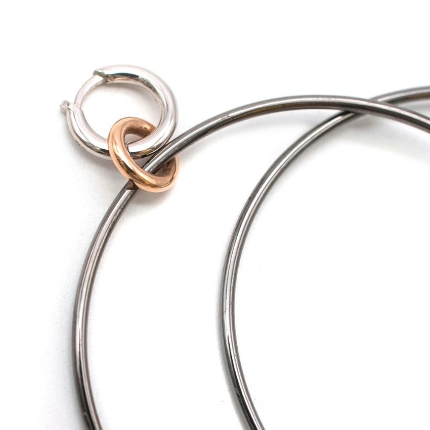 Spinelli Kilcollin 18 Karat Gold Altaire Hoop Earrings In New Condition For Sale In London, GB