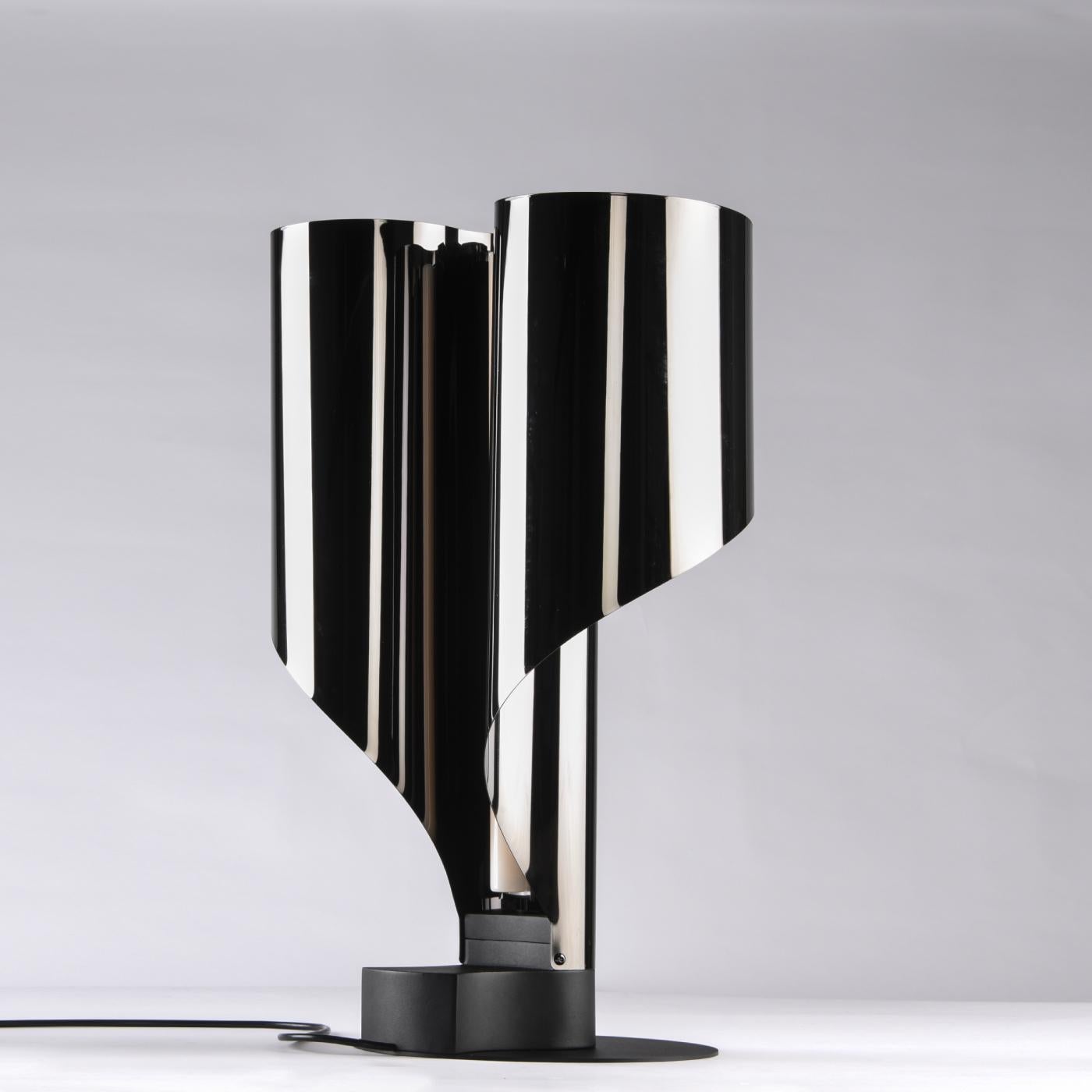 SPINNAKER Lámpara de mesa negra by Corsini Wiskemann Italiano en venta