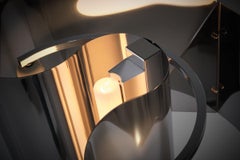 ‘Spinnaker’ table lamp by Corsini & Wiskemann for Stilnovo, Italy 1968