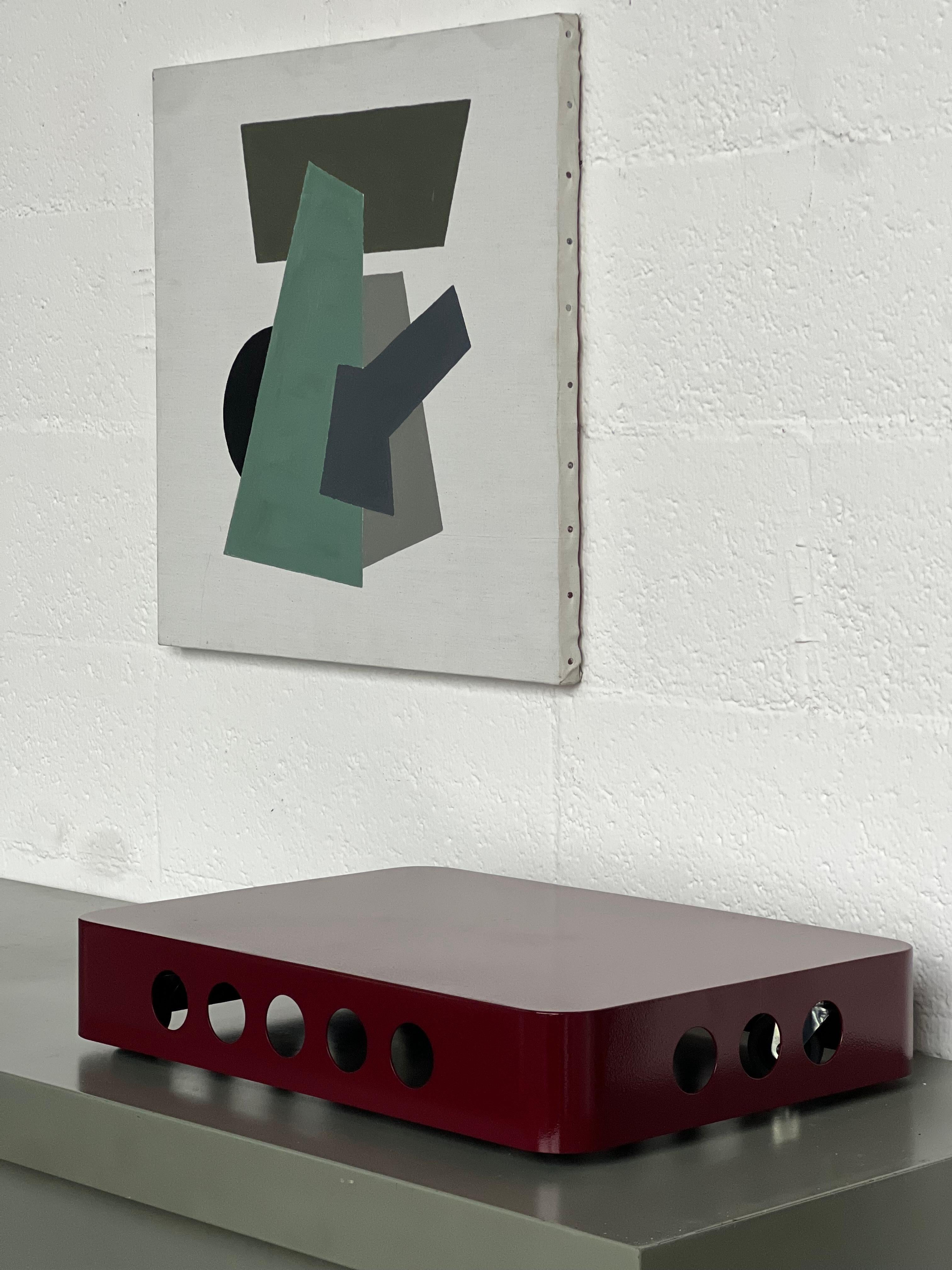 Spinzi Bookboard on wheels , contemporain et minimal Tyffany Blue Book Shelf Bon état - En vente à Milano, IT