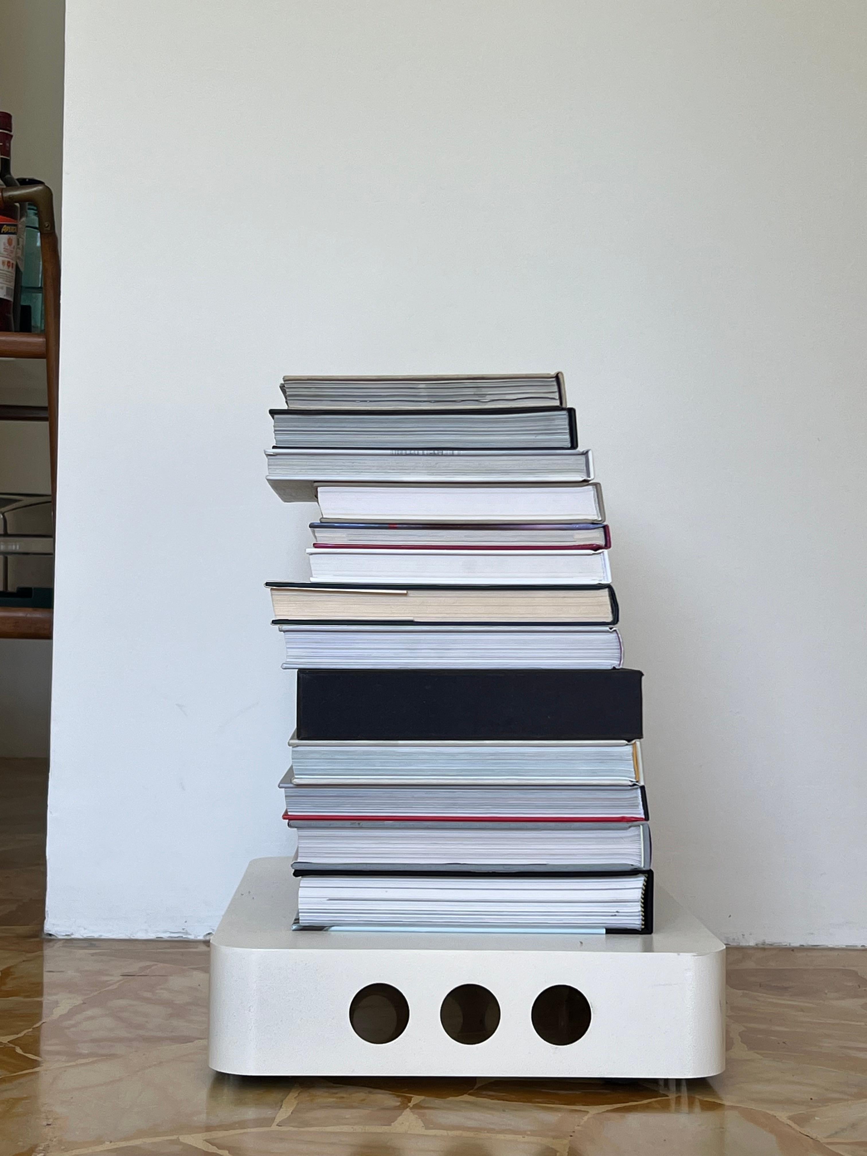 Libreria Spinzi, Scaffale a rotelle con ruote a scomparsa, Whiting In condizioni Nuovo in vendita a Milano, IT