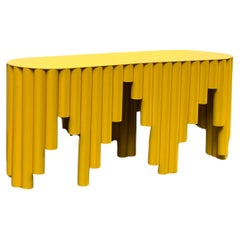 Spinzi Circus Contemporary bright metal bench