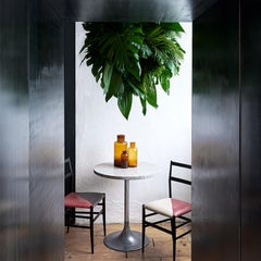 Contemporary italian neo vintage Ceppo stone Origini round table by Spinzi