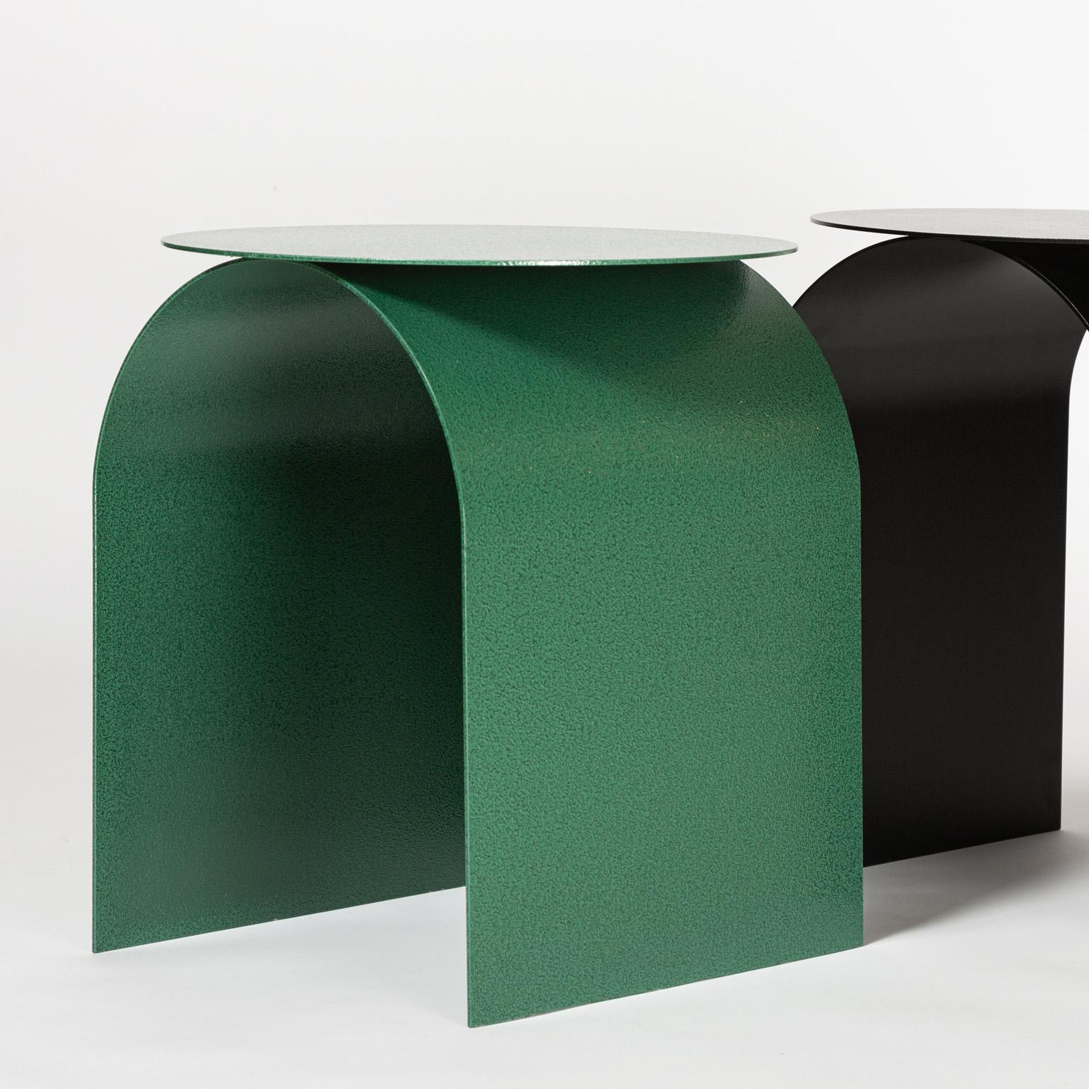 Powder-Coated Spinzi Palladium Green ''Martellato