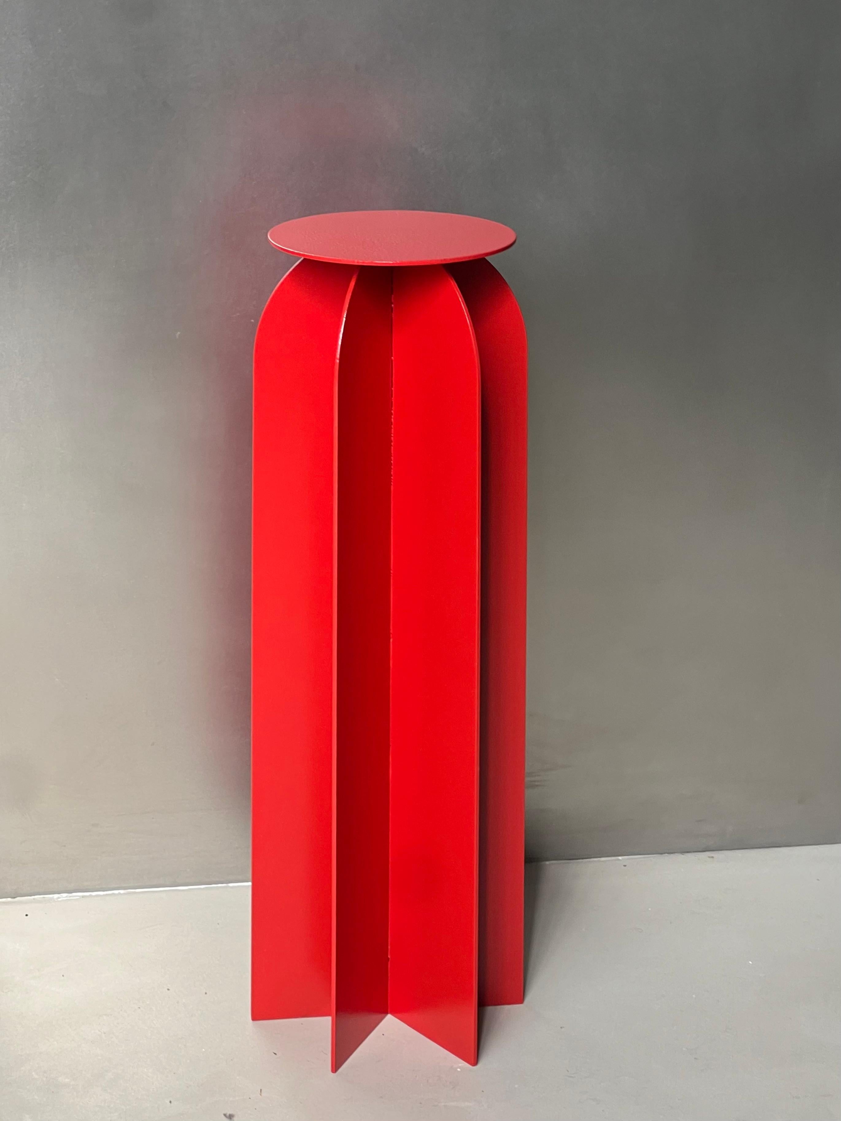 Table d'appoint Spinzi Palladium Rocket, vert vif, design de collection en vente 7