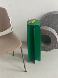 Tavolino Spinzi Palladium Rocket, verde brillante, design da collezione