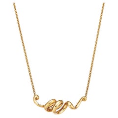Spira Spiral Necklace in 18kt Fairmined Ecological Yellow Gold
