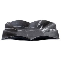 Bol VEIL de mármol Nero Marquina
