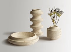 SPIRA Vessel 02 in Classic Travertine