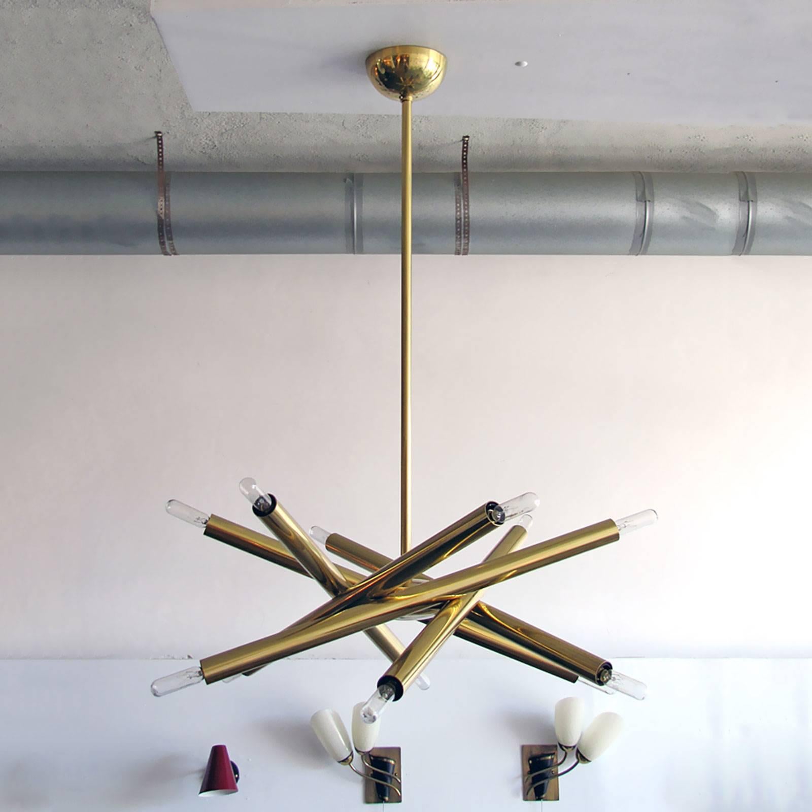 American Spiral-24 Chandelier by Gallery L7 For Sale
