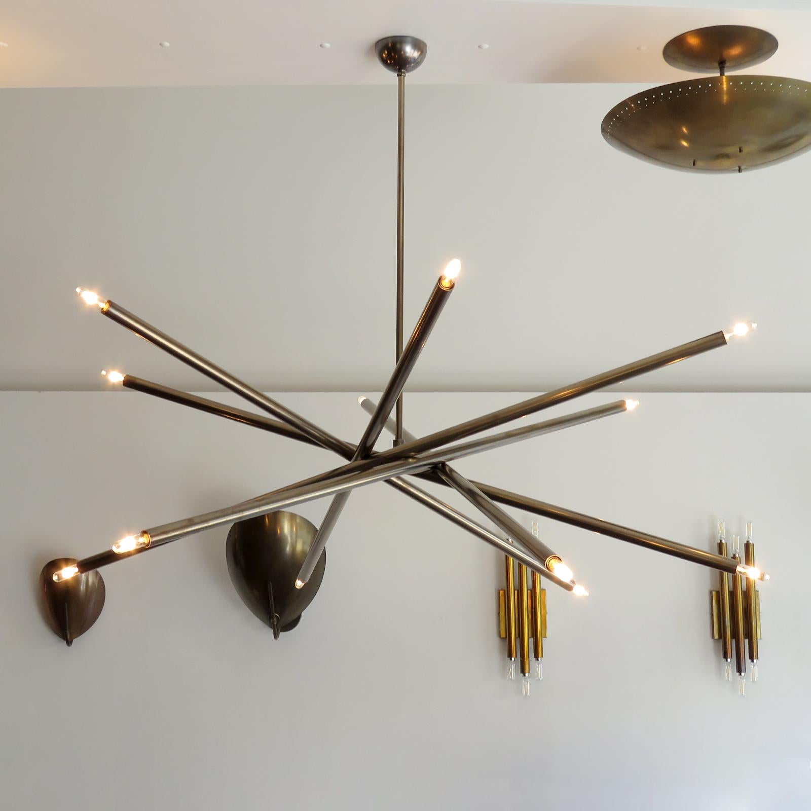 XXI secolo e contemporaneo Lampadario Spiral-48 di Gallery L7 in vendita