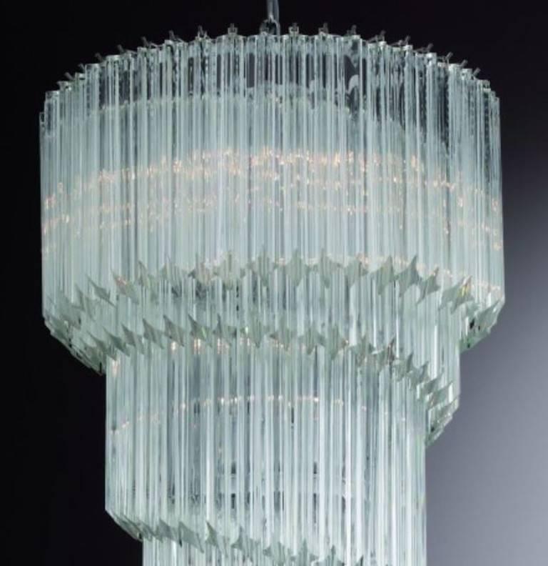 Italiano Lampadario a spirale di Fabio Ltd in vendita