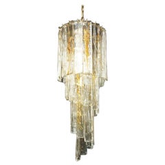 Vintage Spiral Chandelier by La Murrina