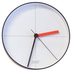 Spiral Clock B #2 black Shiro Kuramata Japanese Zen Minimal Postmodern