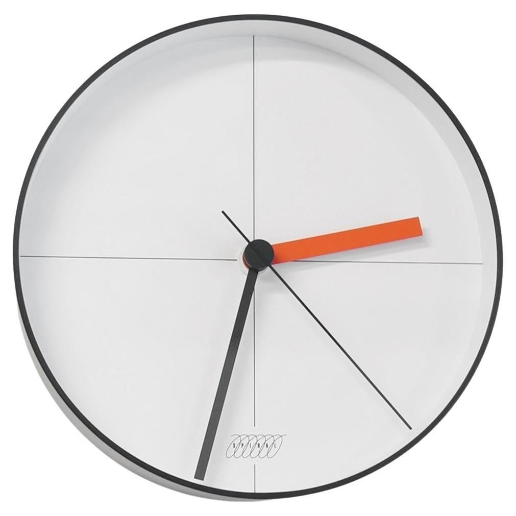 Spiral Clock B #2 black Shiro Kuramata Japanese Zen Minimal Postmodern For Sale