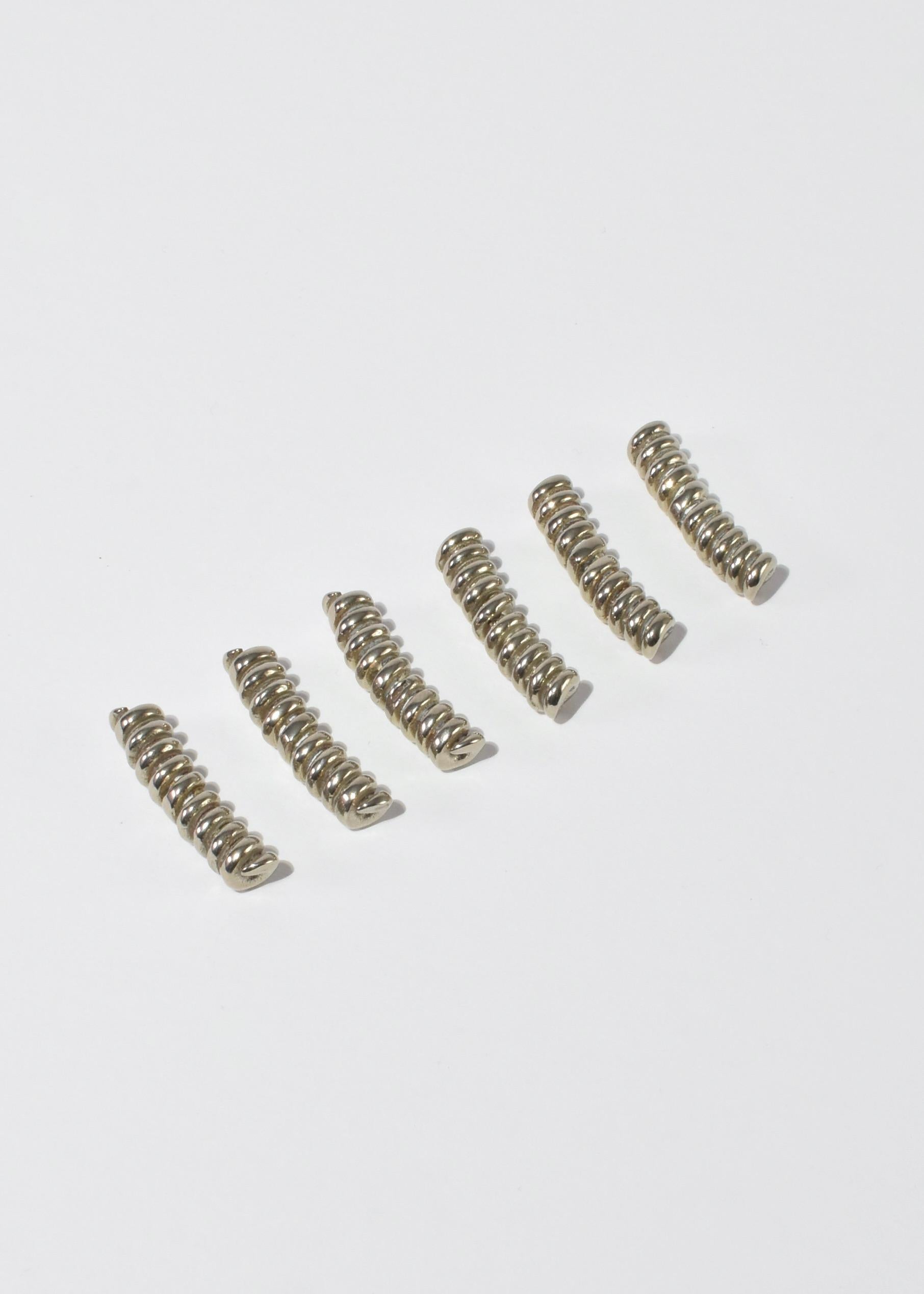Spiral Cutlery Rest Set For Sale 1