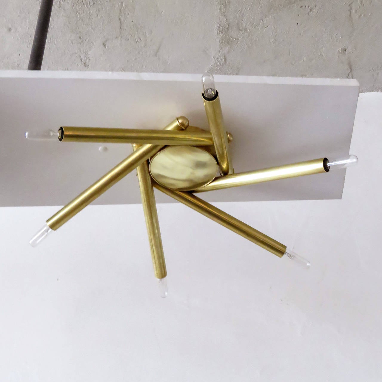 Organic Modern Spiral FL-6 Flushmount by Gallery L7 For Sale