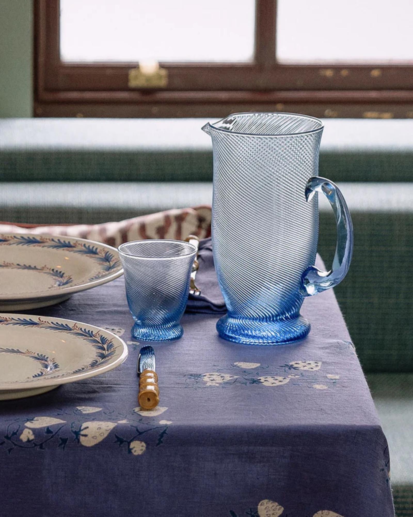 Italian Spiral Jug For Sale
