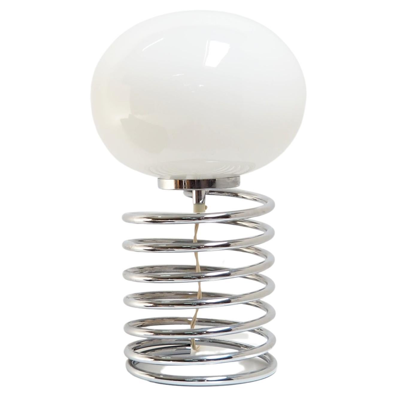 Lampe en spirale dans le style d'Ingo Maurer pour Design M, années 1960