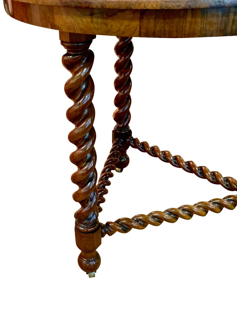 Spiral Leg Side Table, France, 19th Century at 1stDibs | spiral leg table