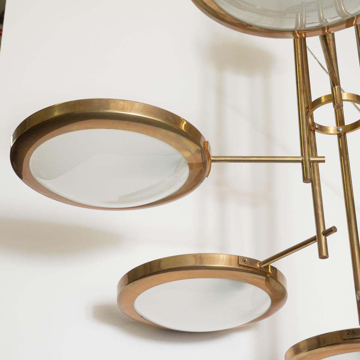 XXI secolo e contemporaneo Lampadario a spirale a gradini di Marcelo Bessa in vendita