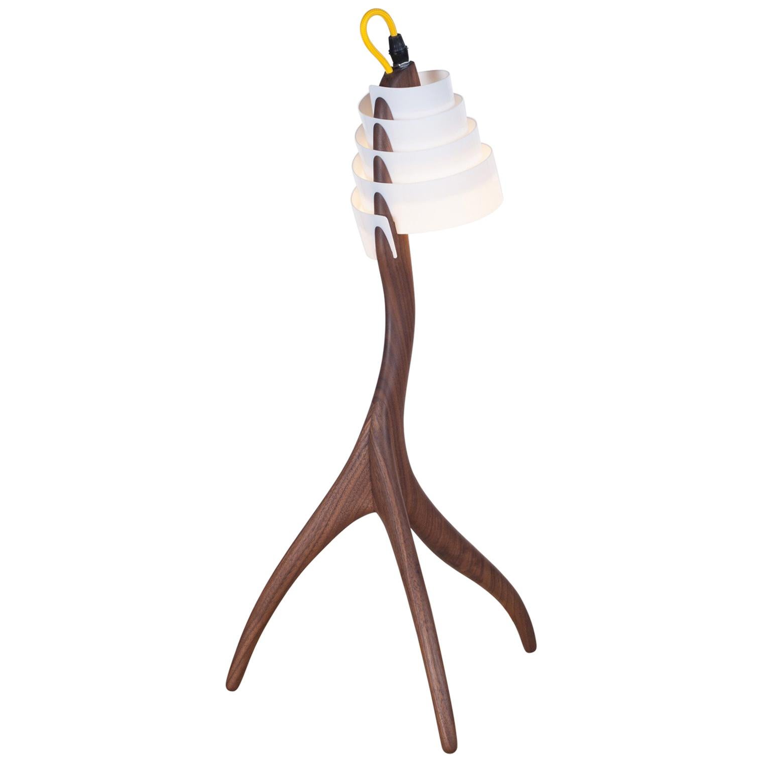 Spiral Table Lamp by Petr Lehky For Sale
