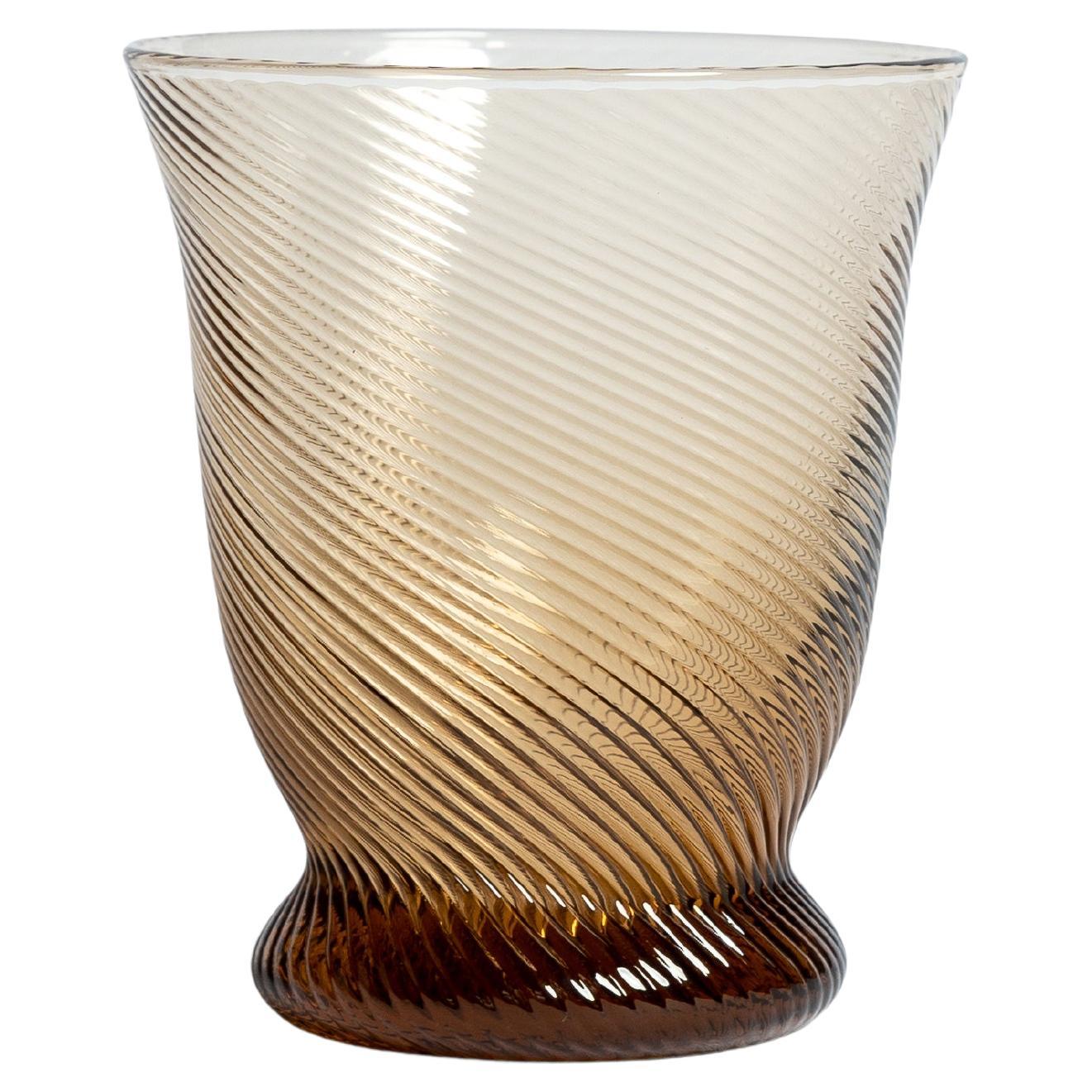 Spiral Tumbler Glass, Set of 4