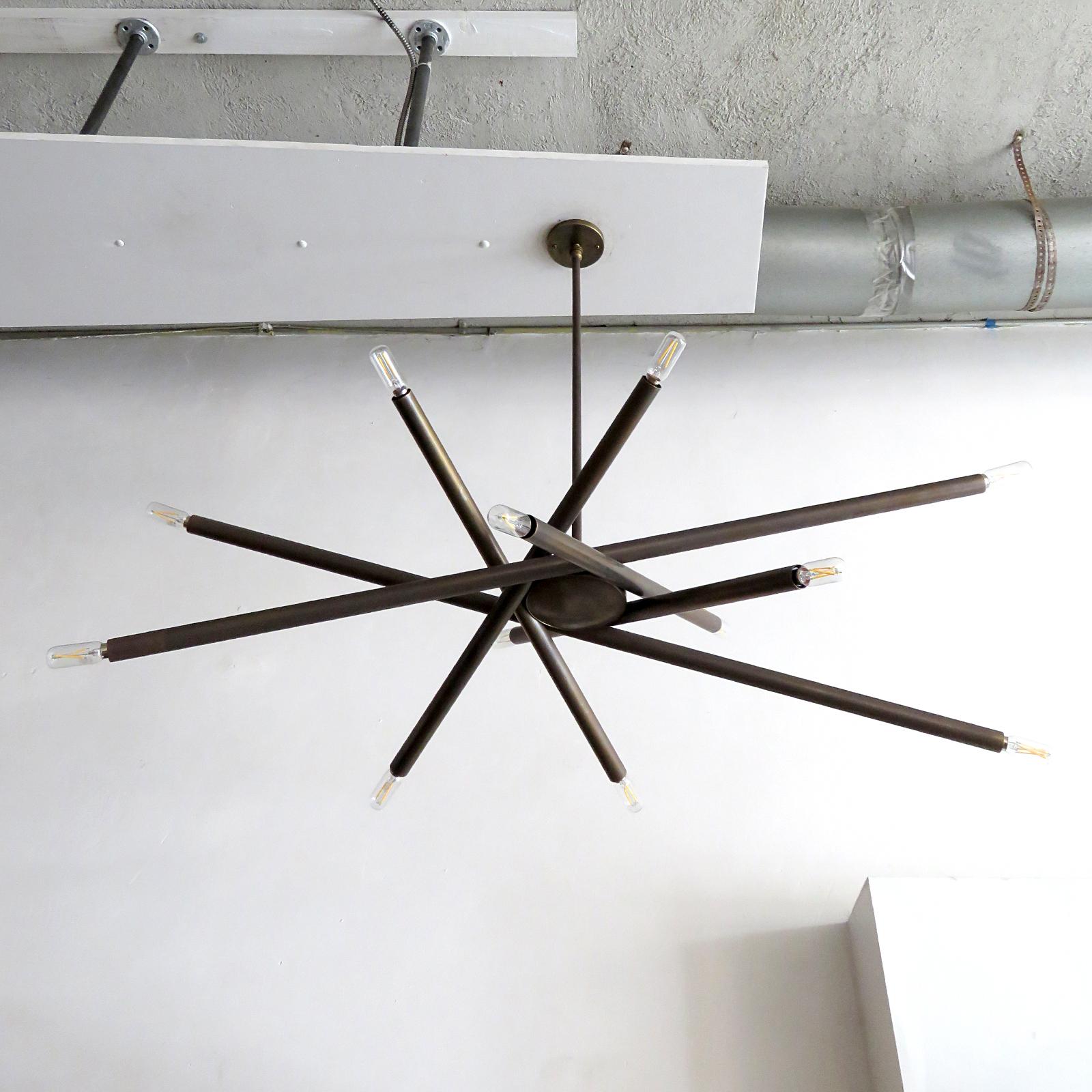 Organico moderno Spiral VL-6 Chandelier by Gallery L7 in vendita