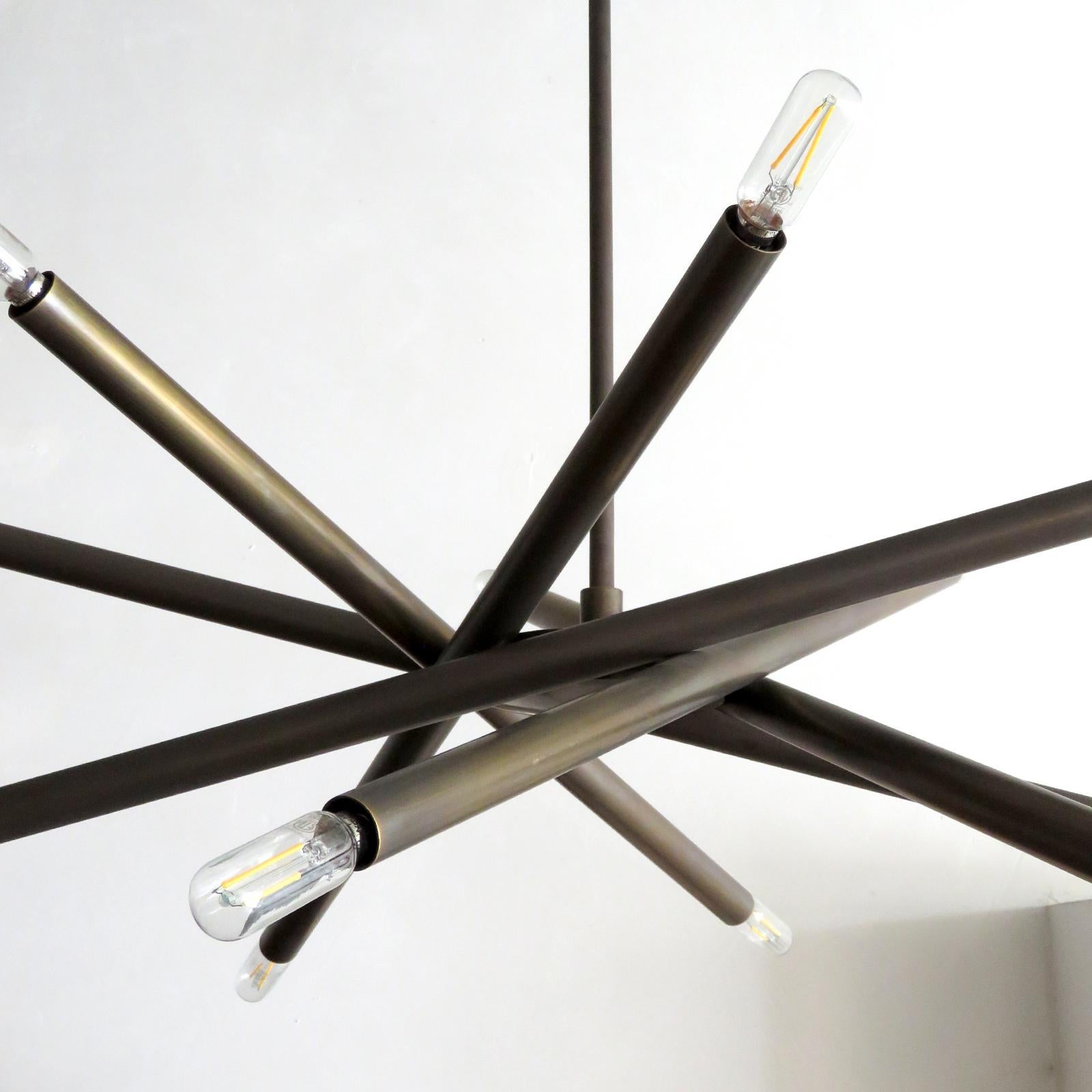Spiral VL-6 Chandelier by Gallery L7 In New Condition In Los Angeles, CA
