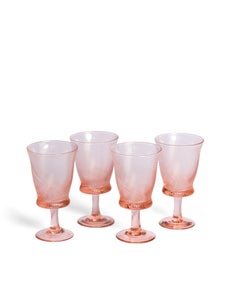 Spiral Wine Glasses (Set of 4)