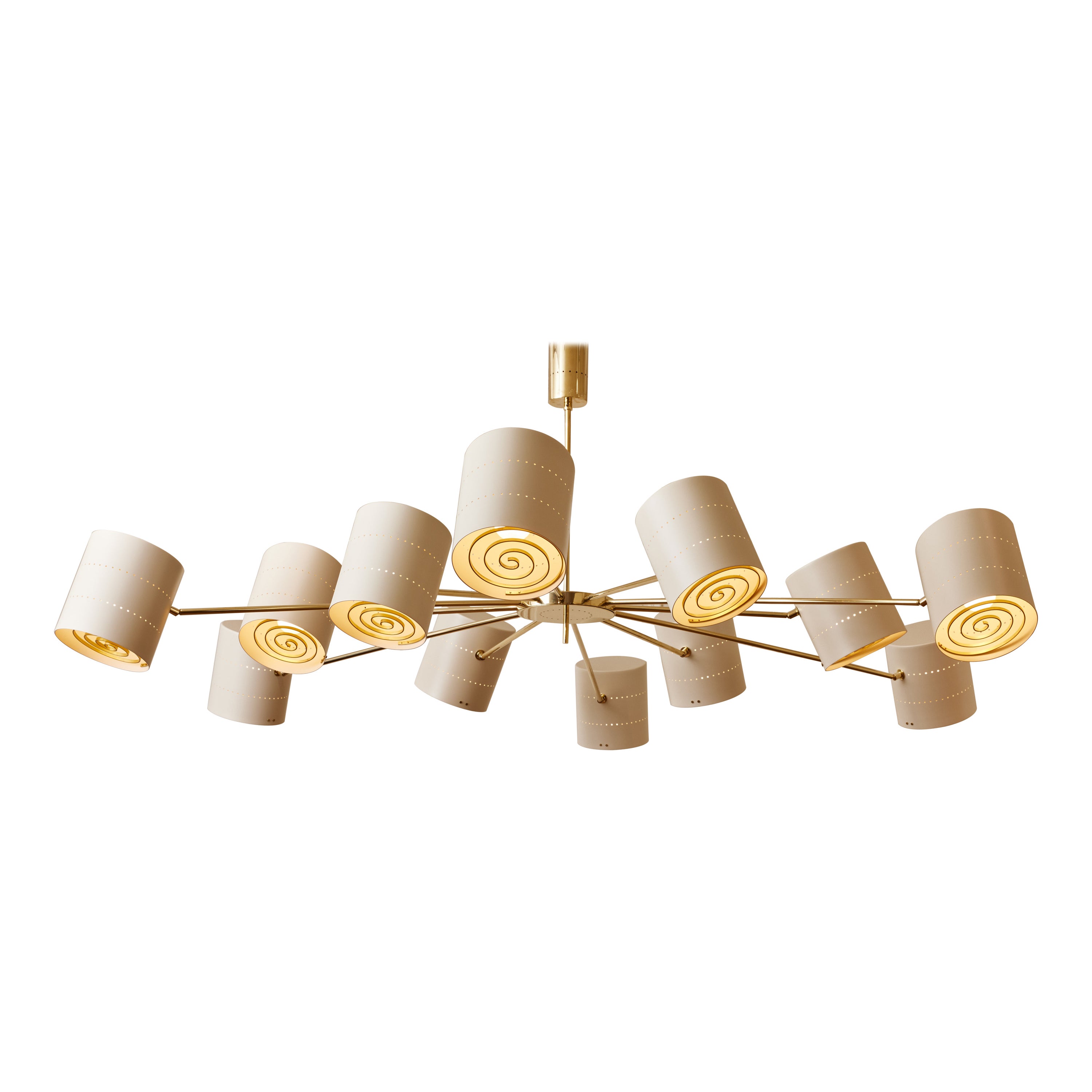 Lustre «pirale » de Diego M en vente