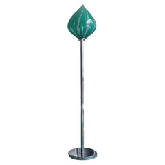 Spirale Colorful Balloon Brass Glass Floor Lamp 150 by Magic Circus Editions