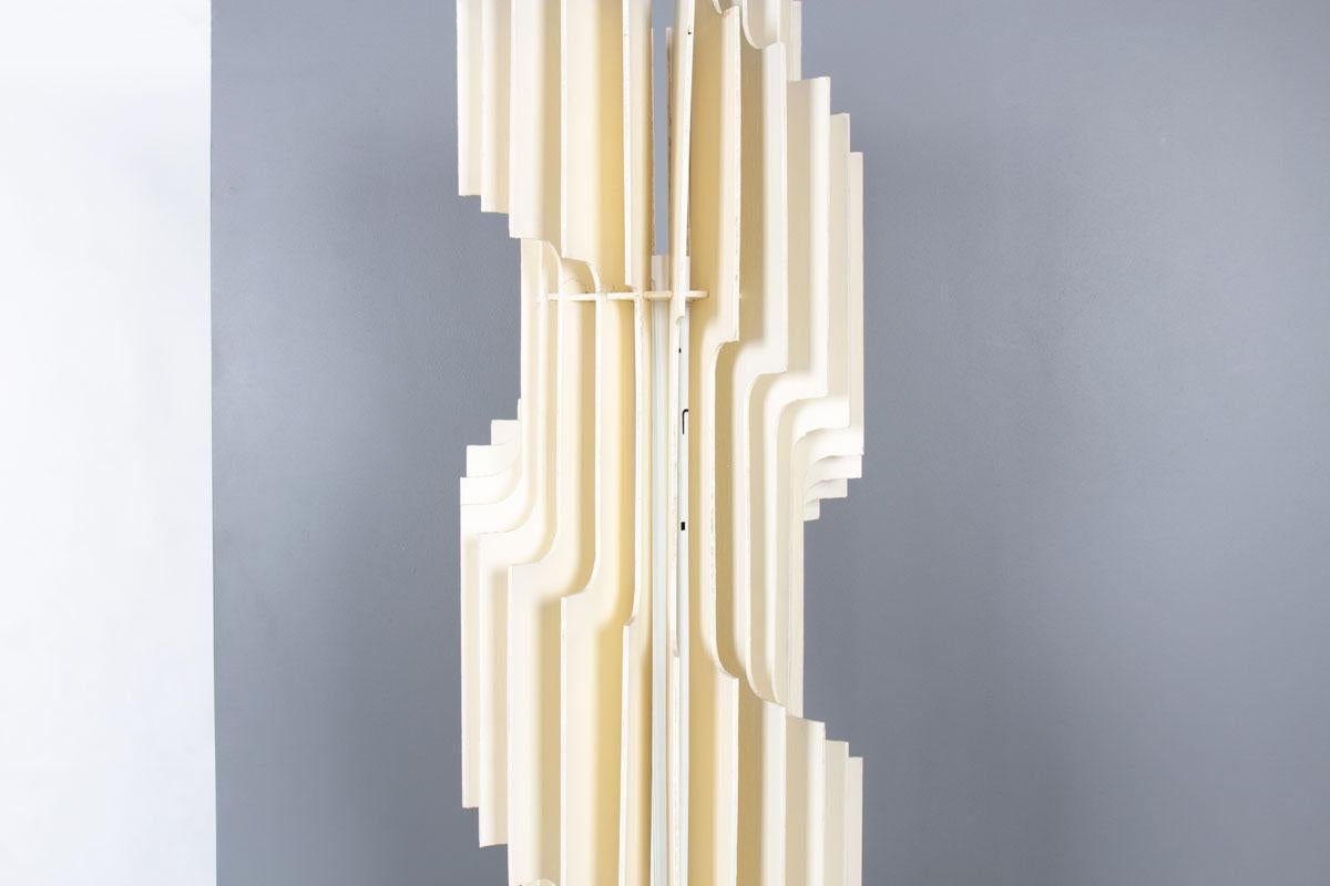 Français Lampadaire spiralé Simeon Colin 1960 en vente