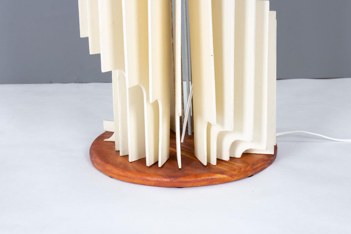 20ième siècle Lampadaire spiralé Simeon Colin 1960 en vente
