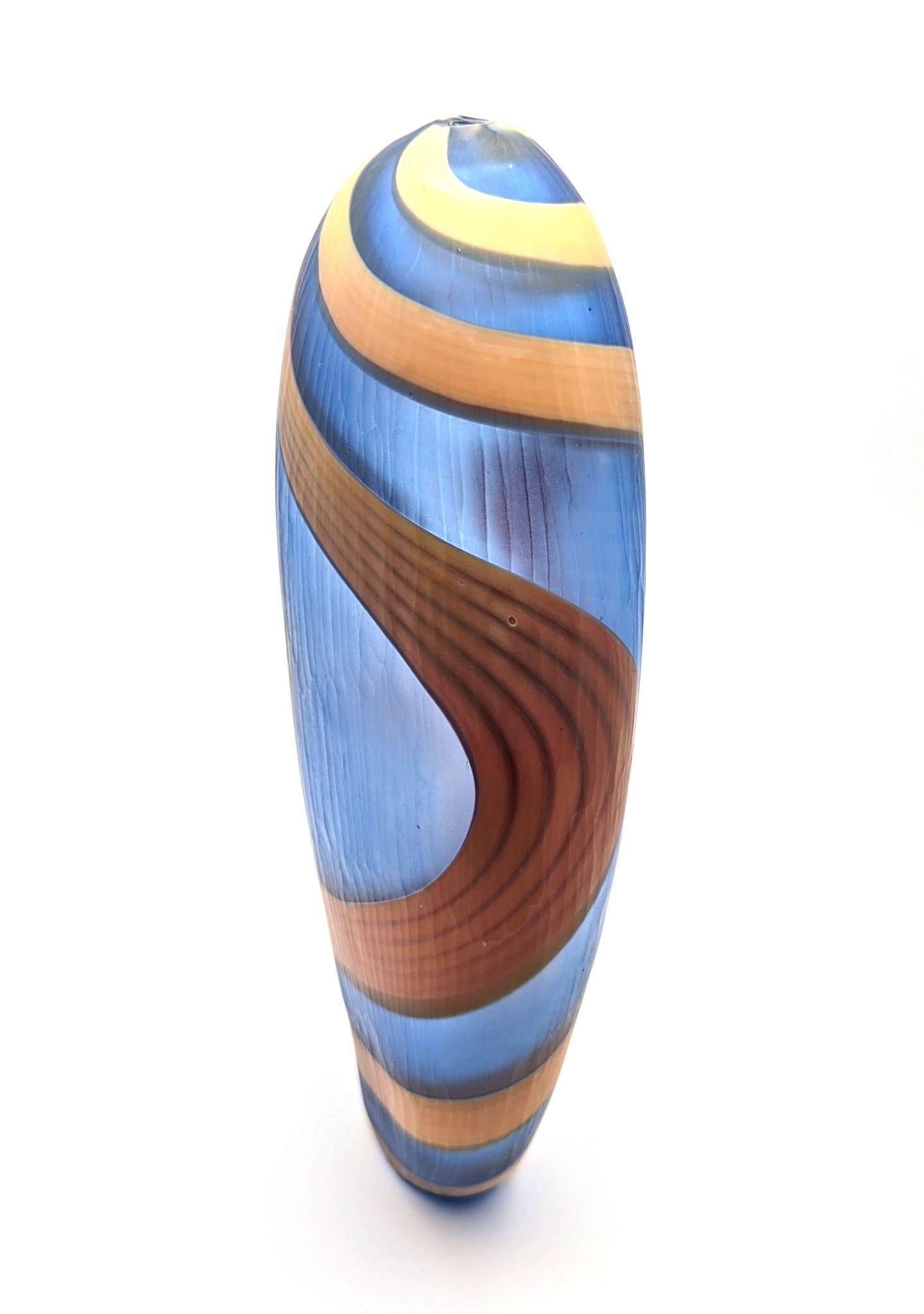 „Spirale“-Glasobjekt von Studio Salvadore, hergestellt auf Murano, ca. 2015 (Sonstiges) im Angebot