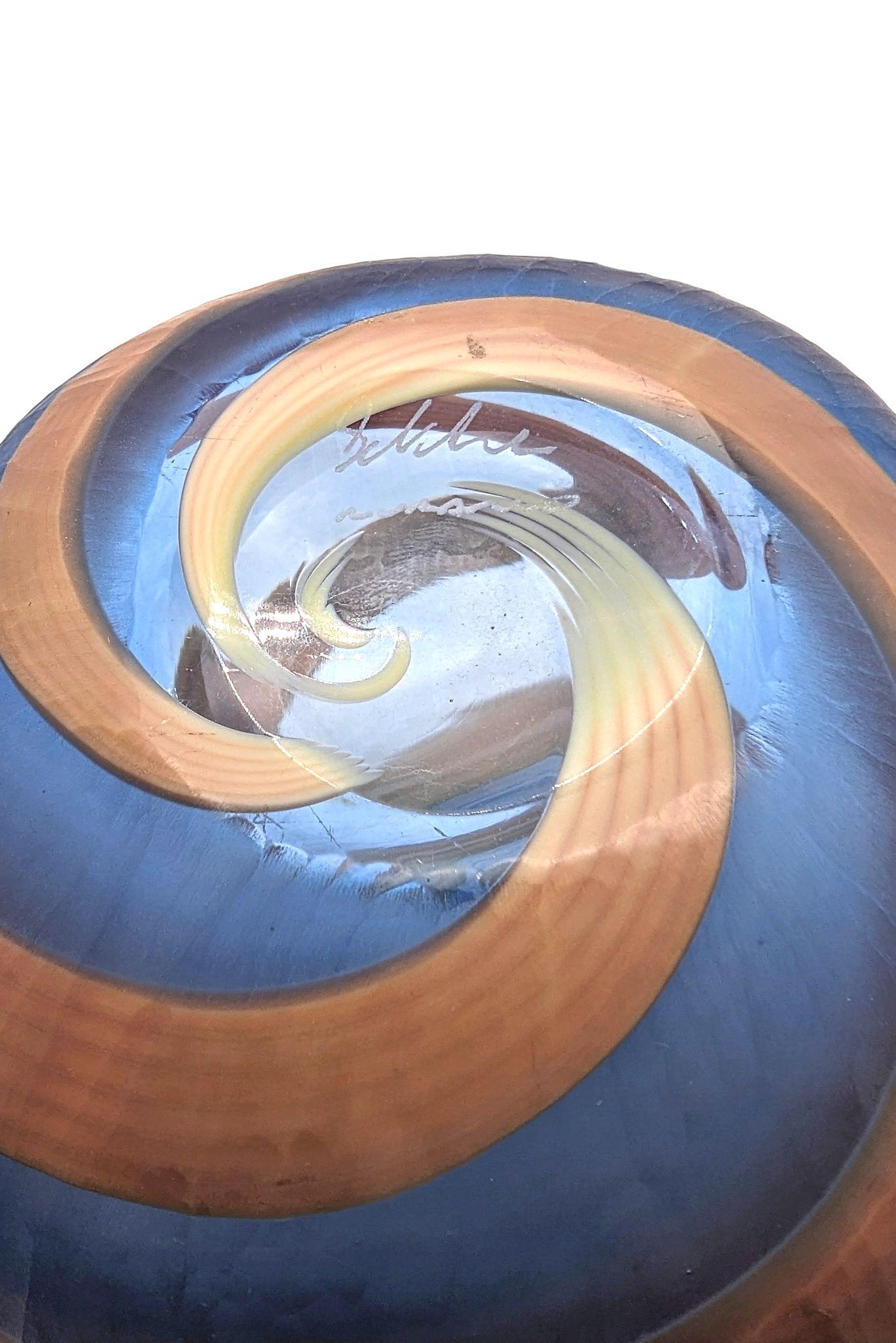 „Spirale“-Glasobjekt von Studio Salvadore, hergestellt auf Murano, ca. 2015 (Italienisch) im Angebot