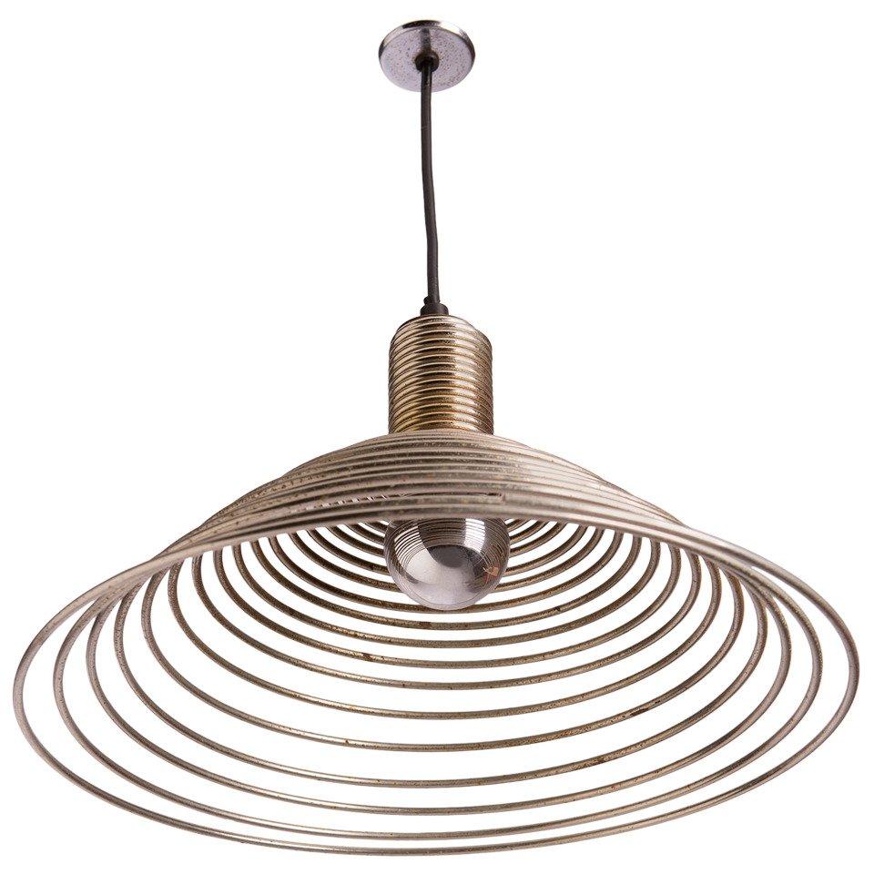 "Spirale" Pendant Lamp by Angelo Mangiarotti for Candle