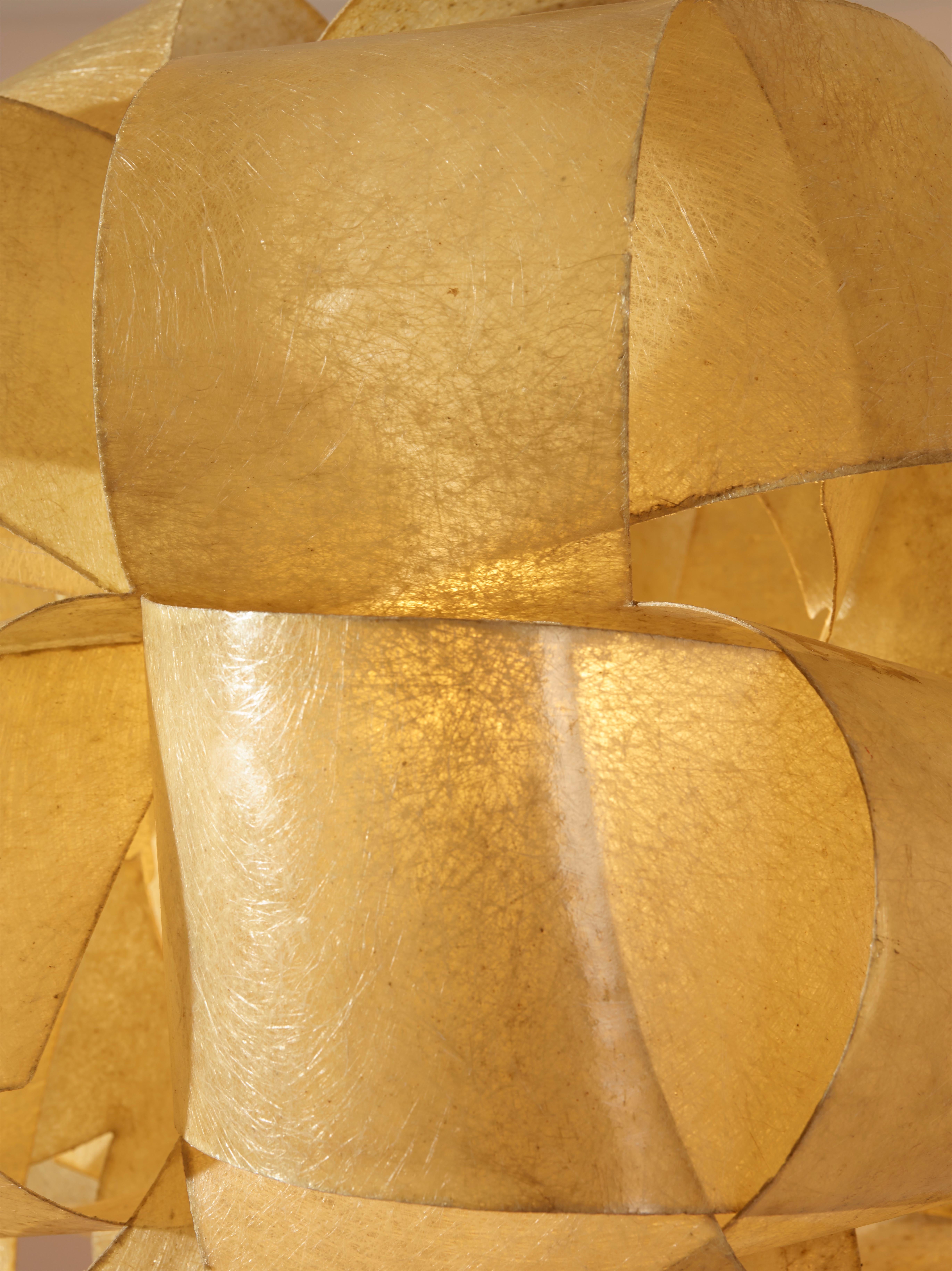 Late 20th Century Spire Fiberglass Ceiling Light by Enrico Botta for Diner, Italy, 1970s