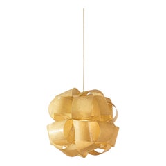 Lámpara de techo Spire de fibra de vidrio de Enrico Botta para Diner, Italia, años 70