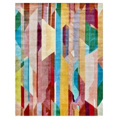 Spirit 400 Rug by Illulian, Wool & Silk, Post-Modern Design, Italy