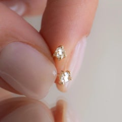 Boucles d'oreilles Spirit Diamond en or 14K par Anastassia Sel Jewelry