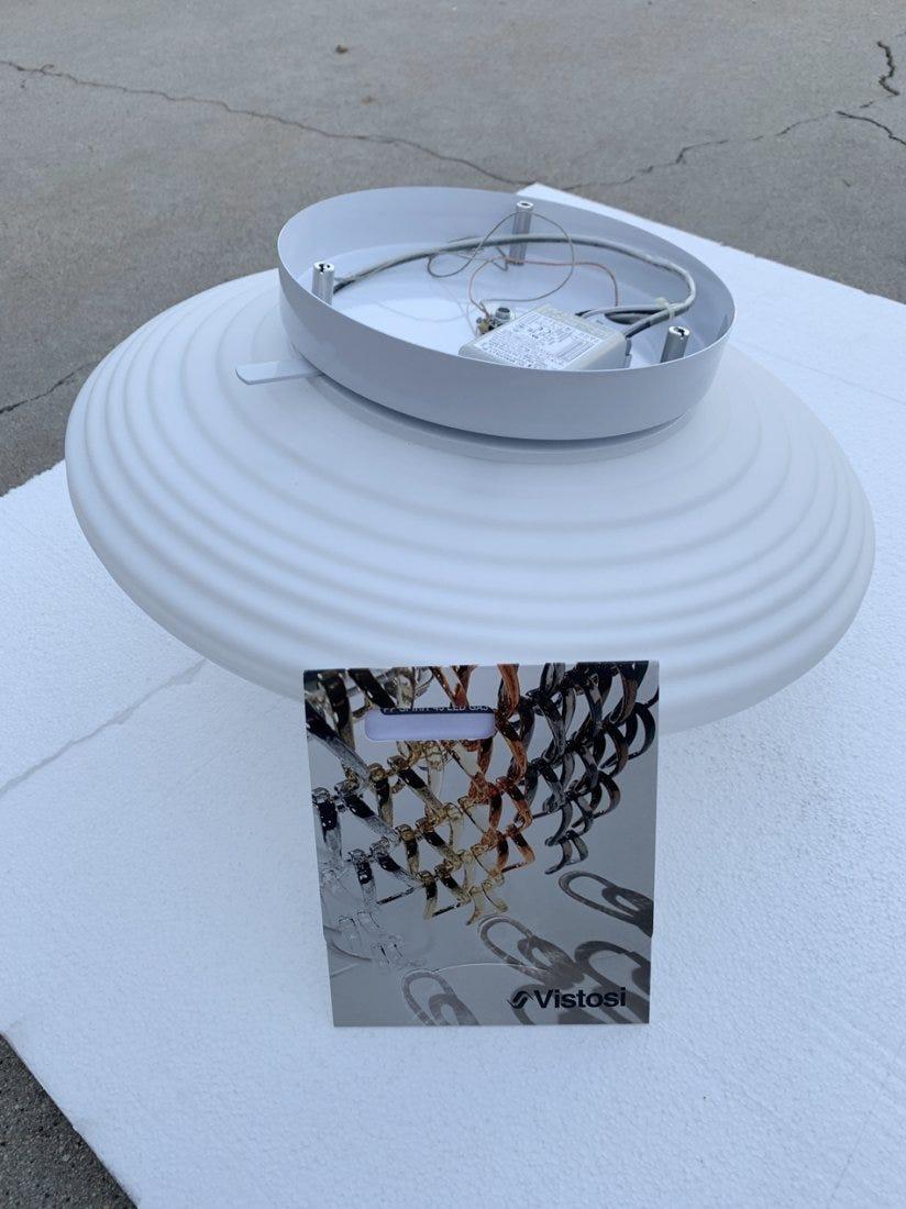 Spirit Flat Ceiling Flush/Wall Light by Marco Acervis In Good Condition In Los Angeles, CA