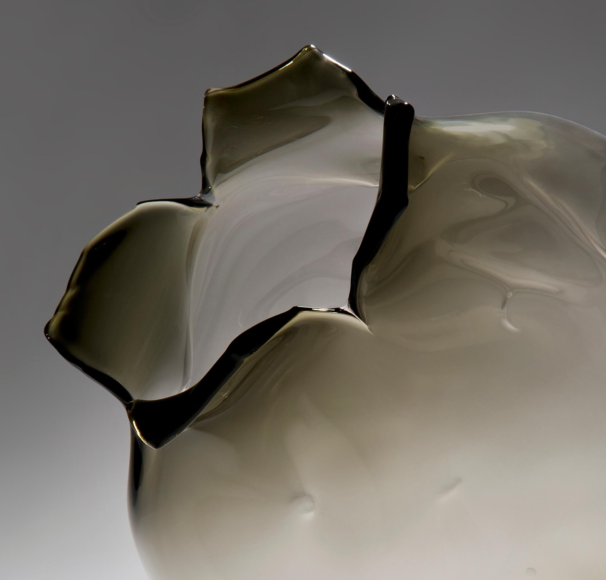 Art Glass Spirit Fruit in Bronze, a Unique Glass Sculpture by Jeremy Maxwell Wintrebert