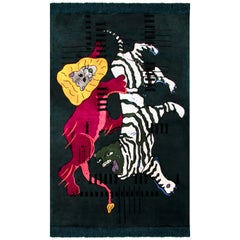 Tapis Spirit en laine tuftée à la main et soie botanique