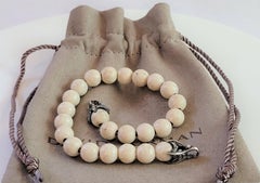 Spiritual Beads Collection for Men Spiritual Beads Bracelet Sterling Silver 8mm