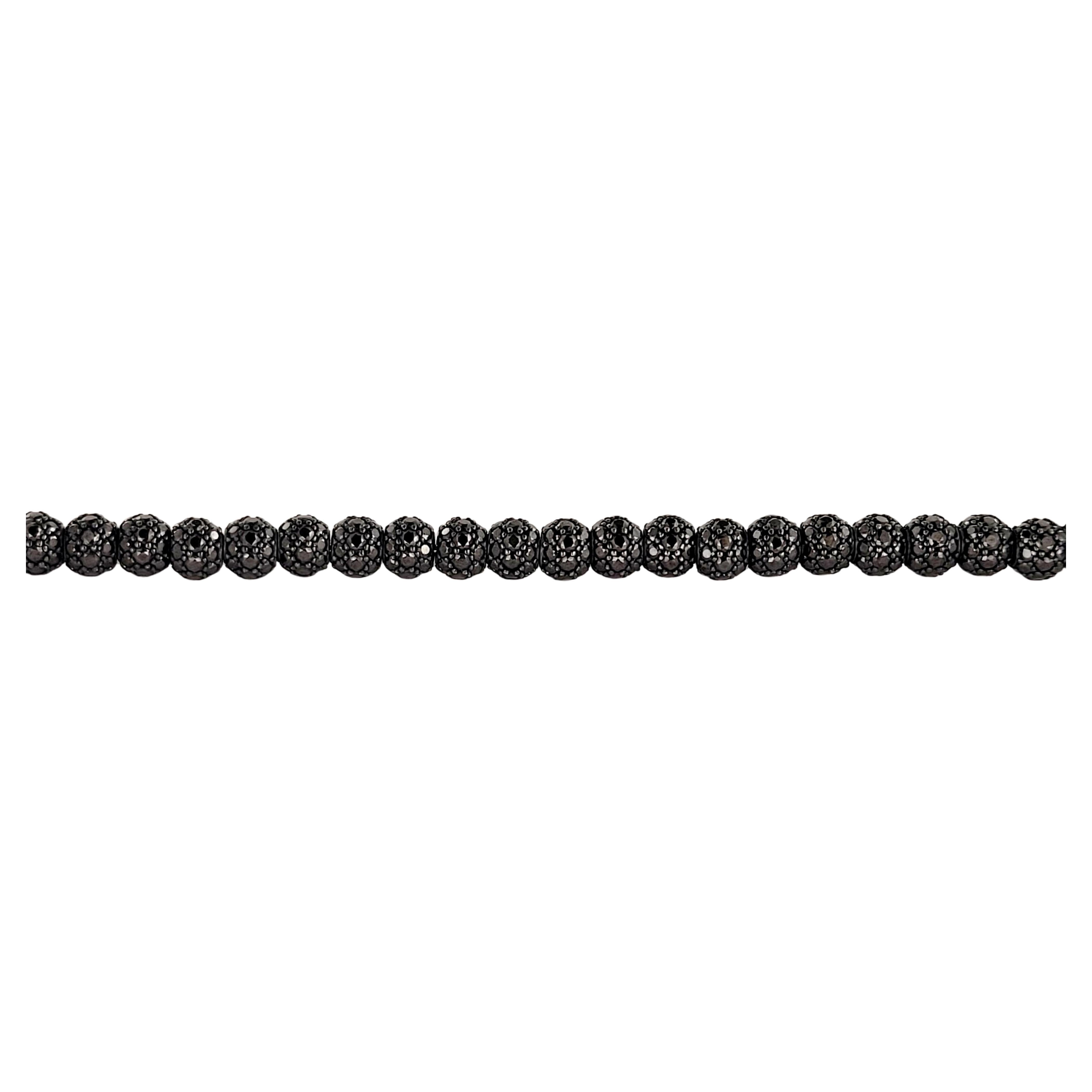 Round Cut Spiritual Beads Collection for Men Spiritual Beads Bracelet Sterling Silver