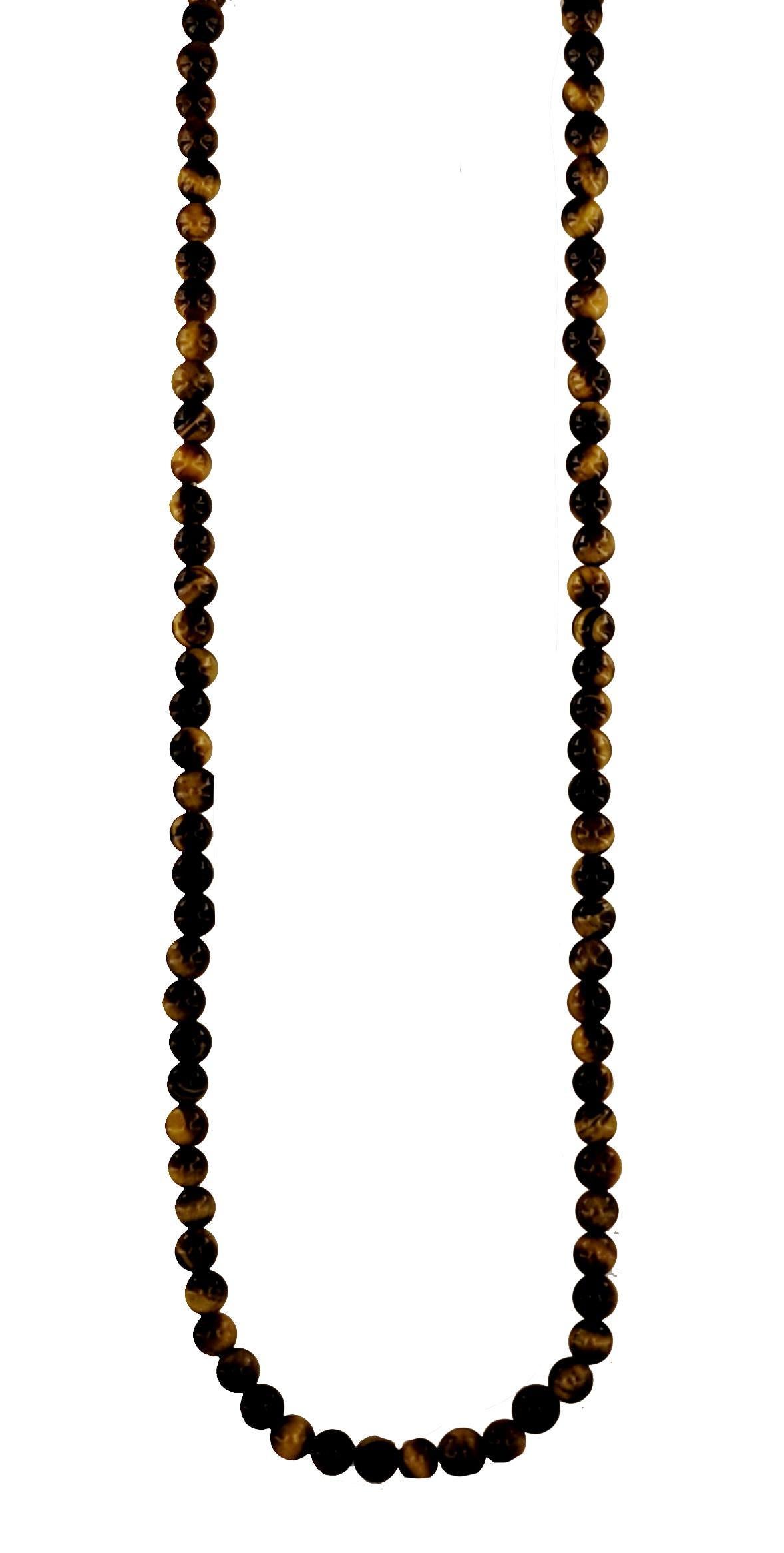 Marque David Yurman
Collier de perles spirituelles Œil de tigre
Matière Argent Sterling925
Longueur du collier 26'' Long
Largeur de la perle 4.5mm
Poids du collier 22.7gm
Genre Hommes
ConditNew
Livré avec une pochette David Yurman