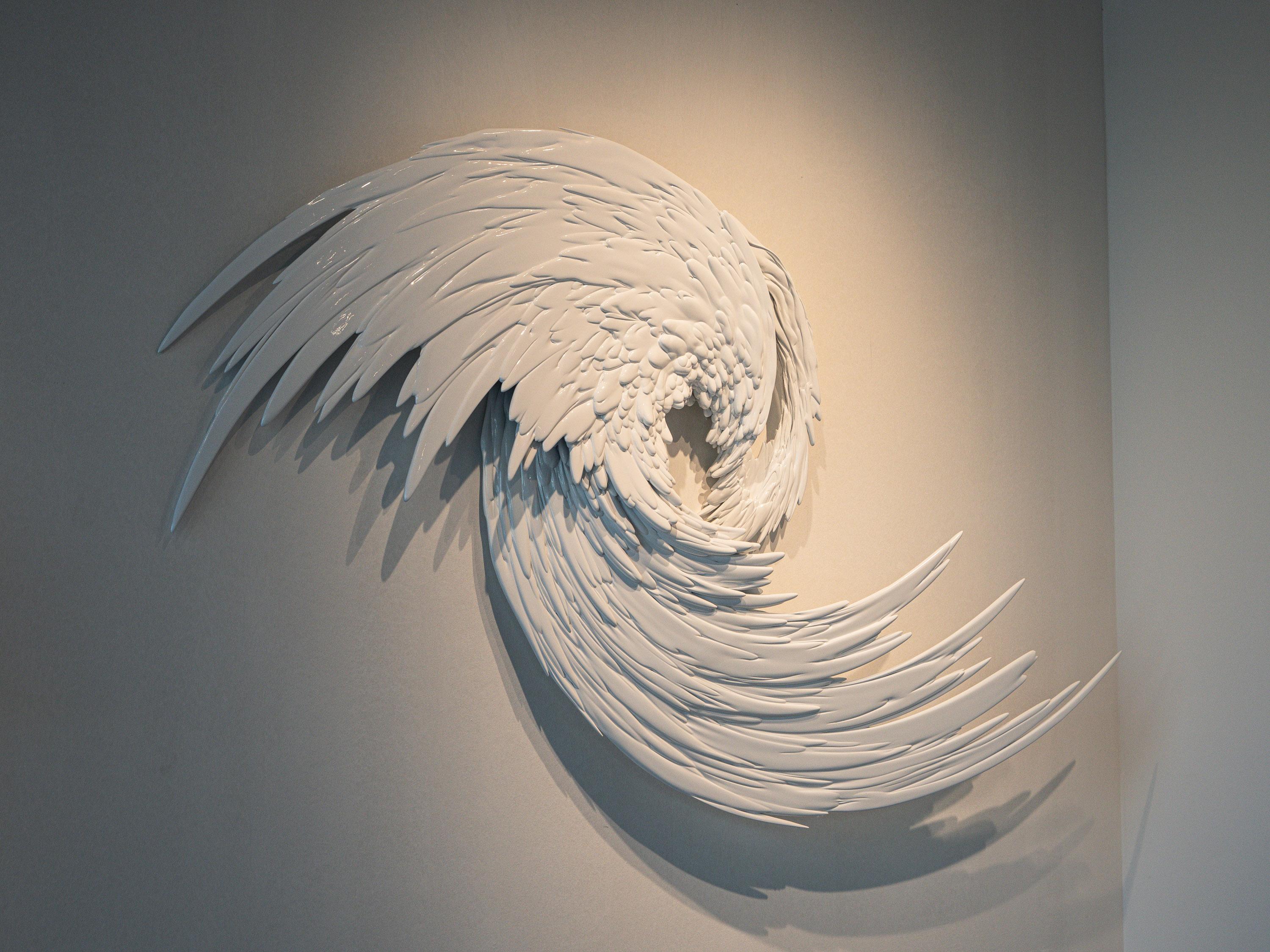 Panneau mural Spiritus Blanc brillant Neuf - En vente à San Jose del Cabo, BCS